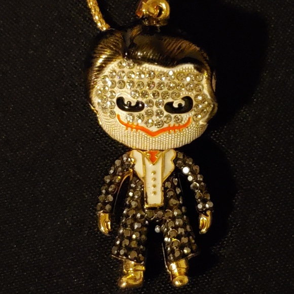Betsey Johnson Jewelry - Betsey Johnson Mini Joker Figure Necklace Betsey Johnson Jewelry - Betsey Johnson Mini Joker Figure Necklace